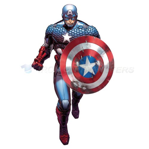 Captain America Iron-on Stickers (Heat Transfers)NO.70